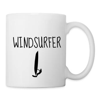 Windsurfing Windsurfen Sport Sportler Spieler - Tasse - Weiß - Rechts