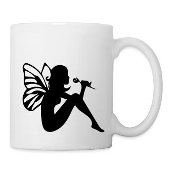 Elfe - Tasse - Weiß - Rechts