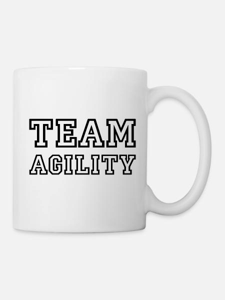 Team Agility - Tasse - Weiß
