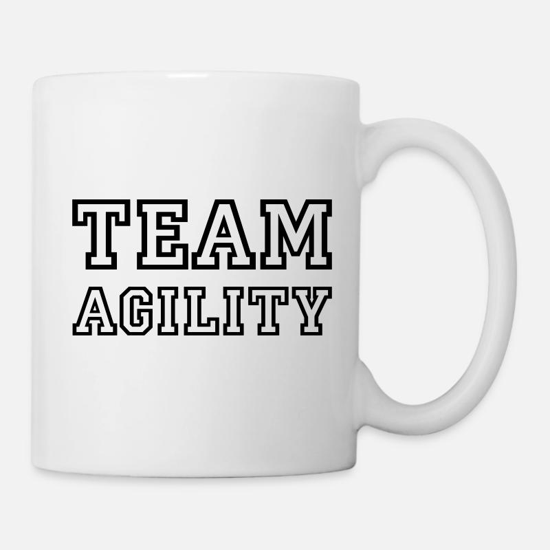 Team Agility - Tasse - Weiß