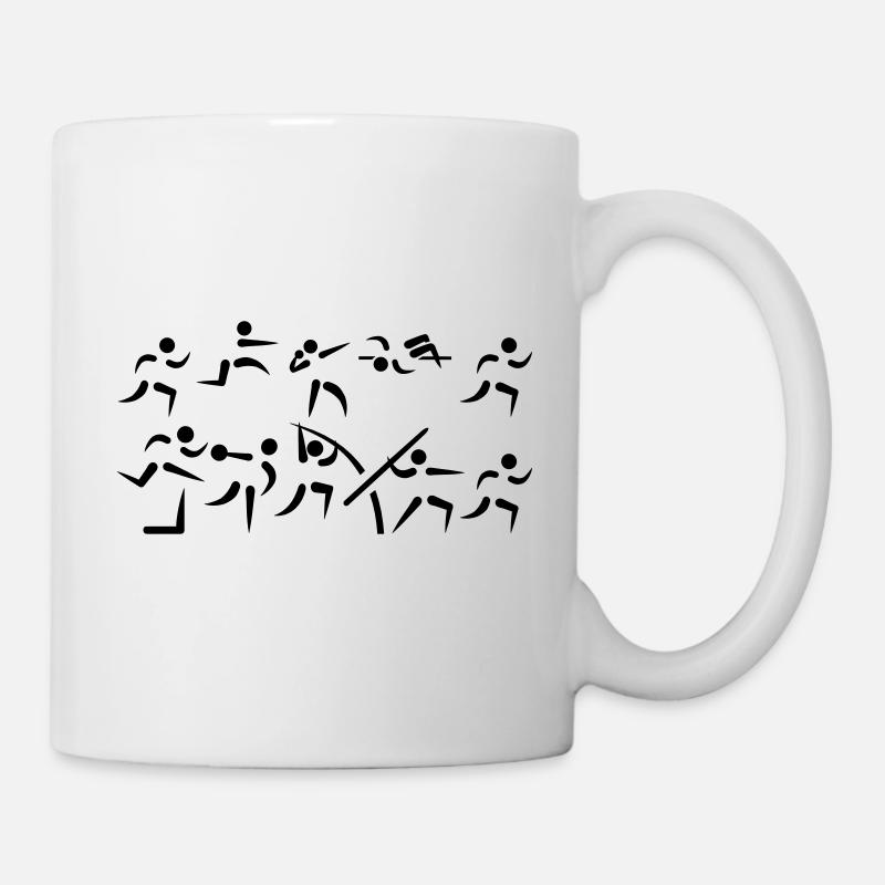 Zehnkampf - Tasse - Weiß