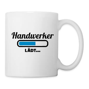 Handwerker - Tasse - Weiß - Rechts