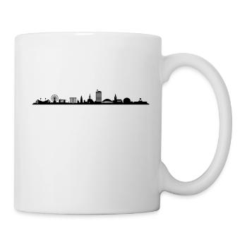 Skyline - Bochum - Tasse - Weiß - Rechts