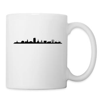 Skyline - Bochum - Tasse - Weiß - Rechts
