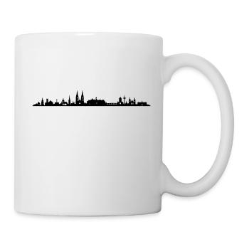 Skyline - Regensburg - Tasse - Weiß - Rechts