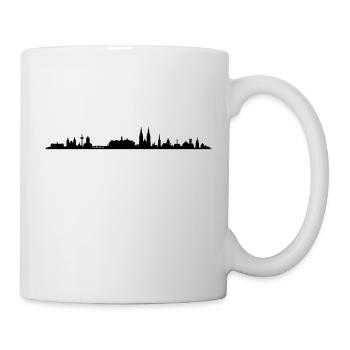 Skyline - Regensburg - Tasse - Weiß - Rechts