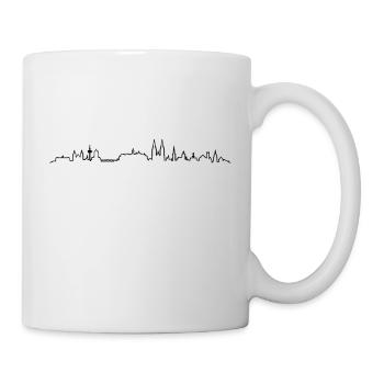 Skyline - Regensburg - Tasse - Weiß - Rechts