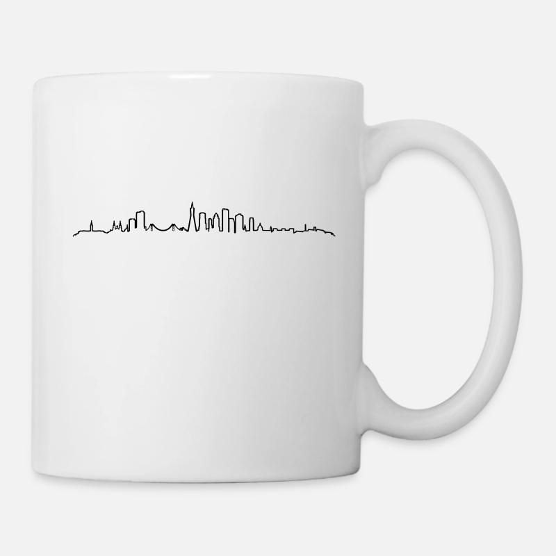 Skyline - San Francisco - Tasse - Weiß