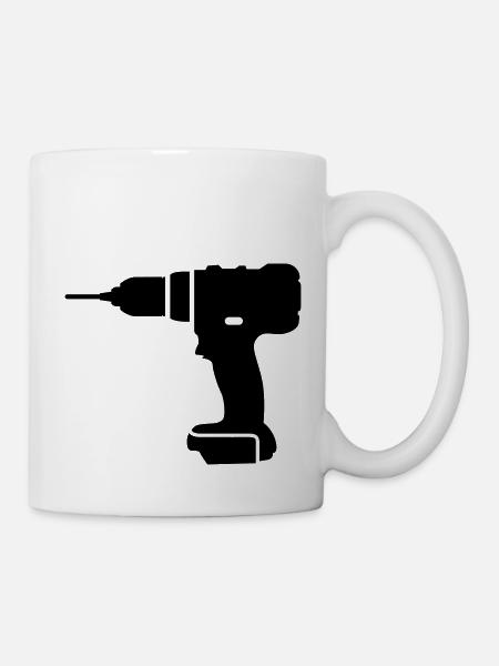 Werkzeuge - Tasse - Weiß