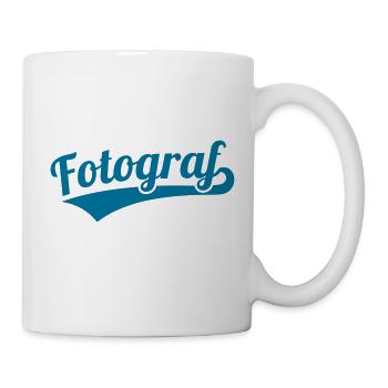Fotograf - Tasse - Weiß - Rechts