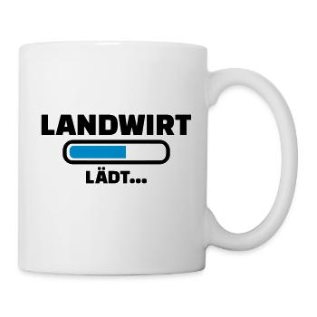 Landwirt - Tasse - Weiß - Rechts