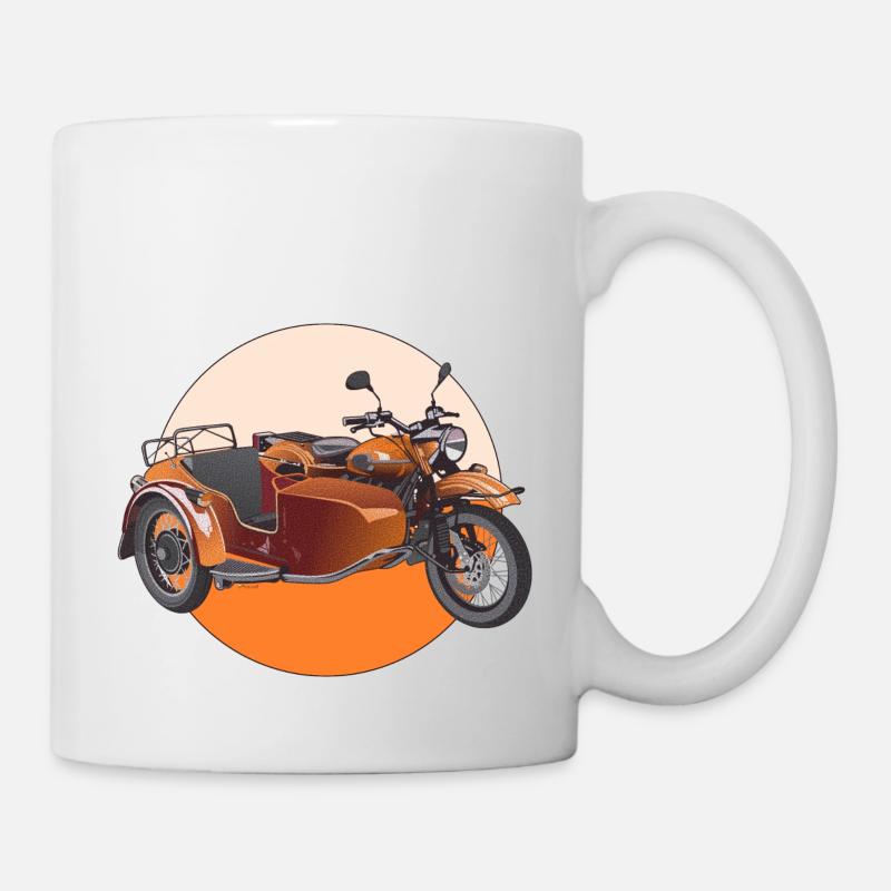 Beiwagen - Tasse - Weiß