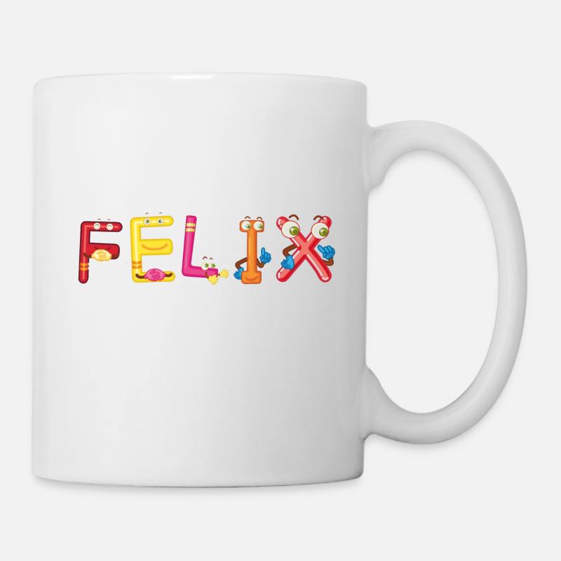 Felix - Tasse - Weiß