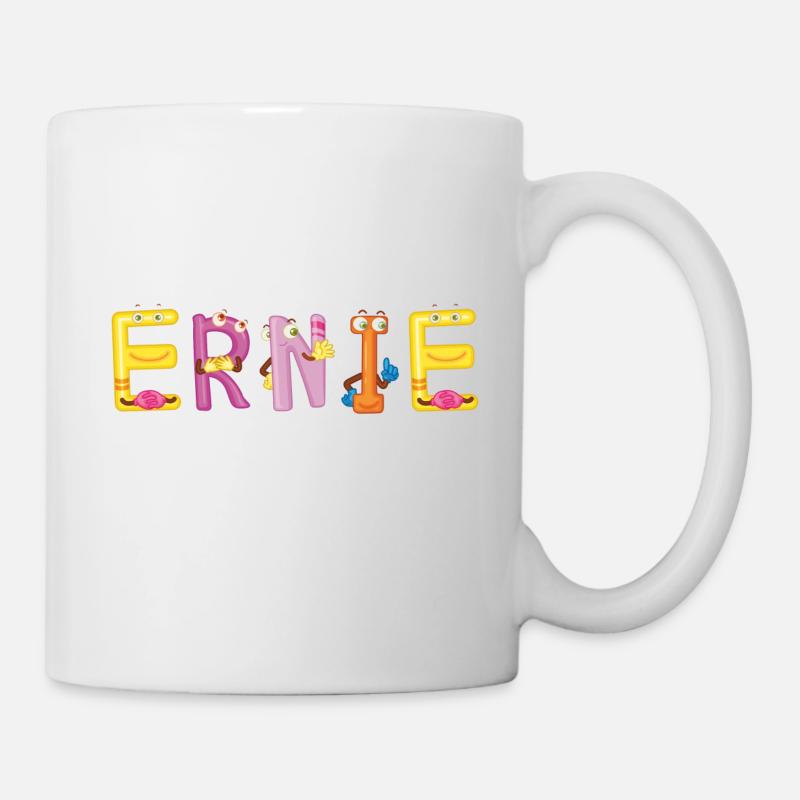 Ernie - Tasse - Weiß