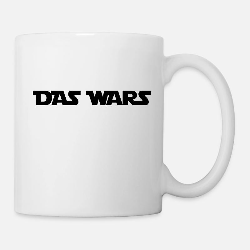 das_wars - Tasse - Weiß
