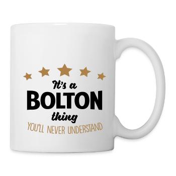It's a bolton name thing stars never unde - Mug - white - Right