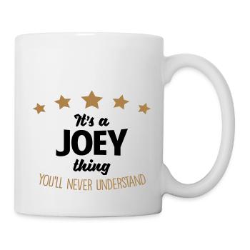 It's a joey name thing stars never unders - Mug - white - Right