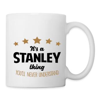 It's a stanley name thing stars never und - Mug - white - Right