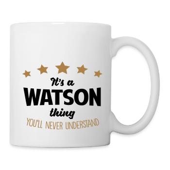 It's a watson name thing stars never unde - Mug - white - Right