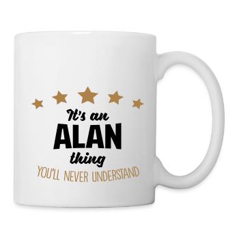 It's an alan name thing stars never under - Mug - white - Right