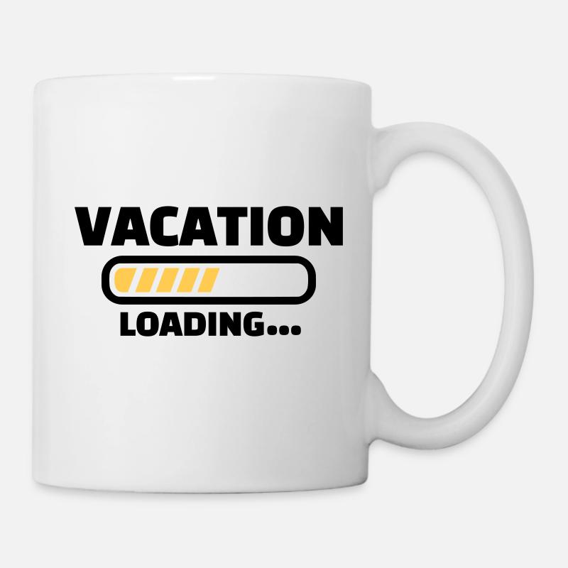 Urlaub - Tasse - Weiß
