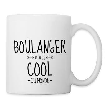 Baker Bakery Boulanger Bäcker Bäckerei Boulangerie - Mug - white - Right