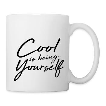 Cool Is Being Yourself - Mug - white - Right