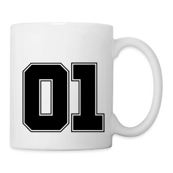 01 design - Tasse - Weiß - Rechts