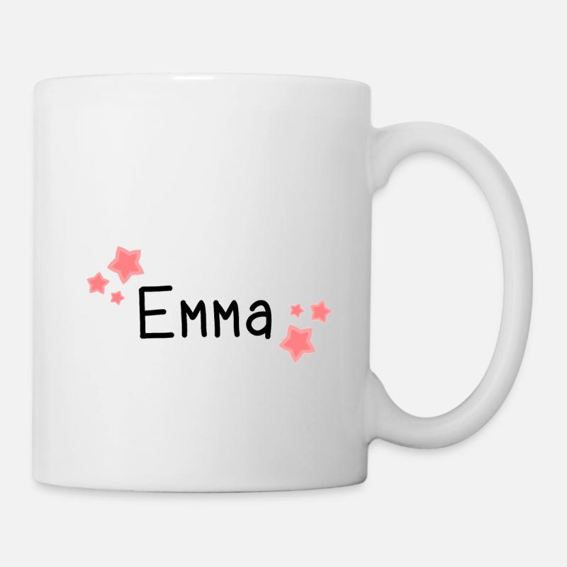Nom - Emma - Mug blanc - blanc