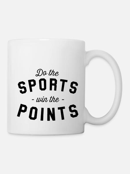 Do The Sports Win The Points - Mug - white