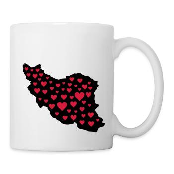 iran_liebe_02 - Tasse - Weiß - Rechts