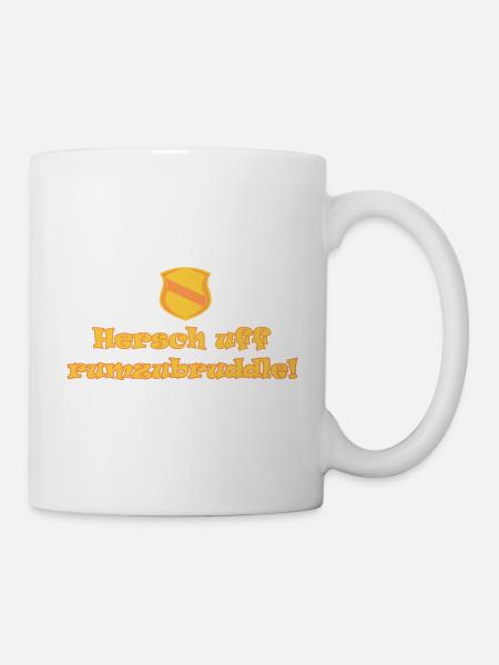 Badisch - Tasse - Weiß