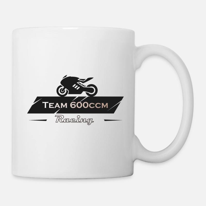 Team 600cc Motorcycle Racing - Mug - white