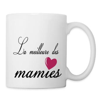 la meilleure des mamies - Mug blanc - blanc - Droite