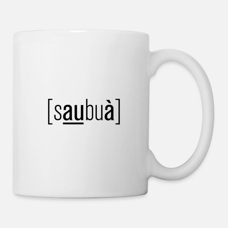 saubua - Tasse - Weiß