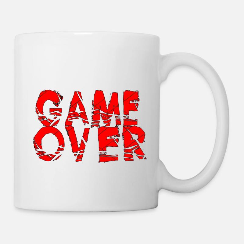 game over - Mug blanc - blanc