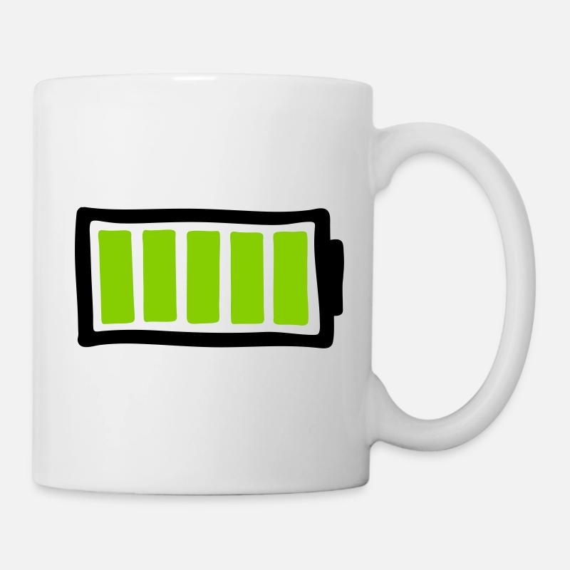 La batterie - Mug blanc - blanc