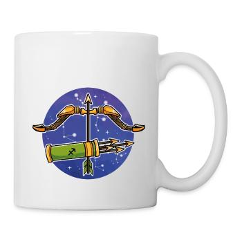 Sagittarius zodiac sign - Mug - white - Right
