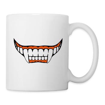 Vampire's teeth - Mug - white - Right