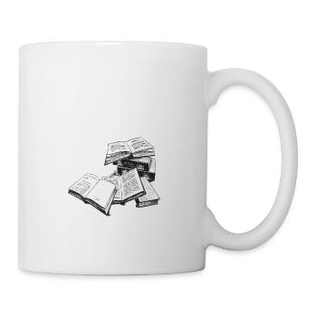 Livres - Mug blanc - blanc - Droite