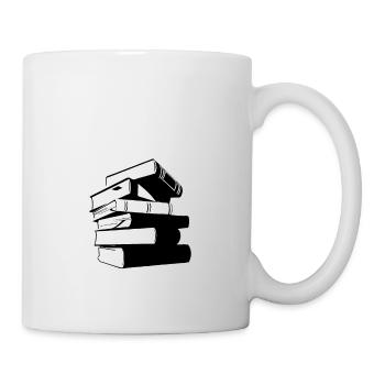 Books - Mug blanc - blanc - Droite