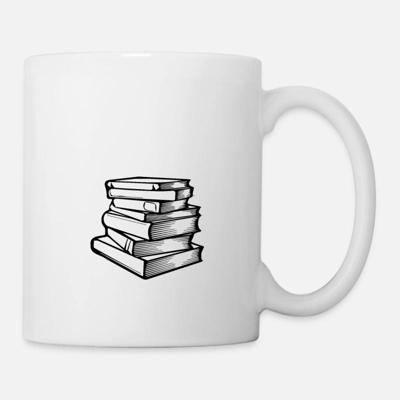 Books - Mug blanc - blanc