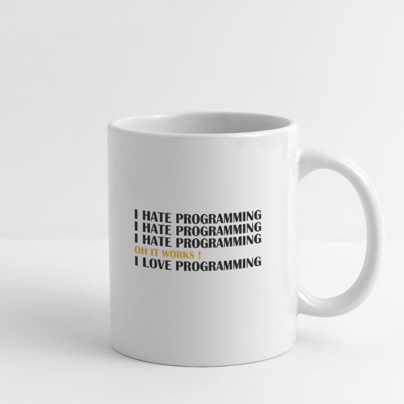 Informatiker Informatik Student i love programming Tasse