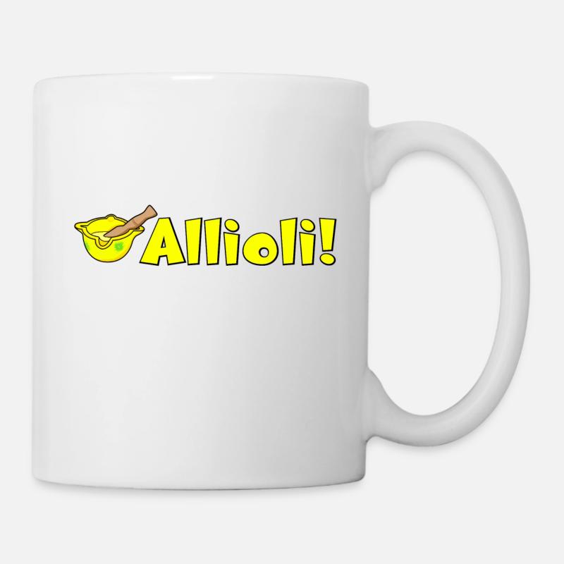 Allioli - Mug - white