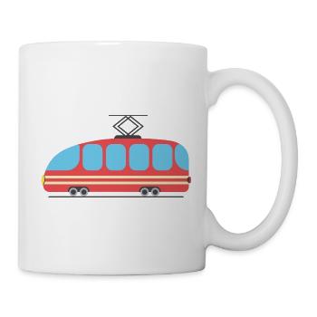 tram train - Mug - white - Right