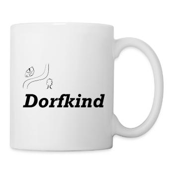Dorfkind - Tasse - Weiß - Rechts
