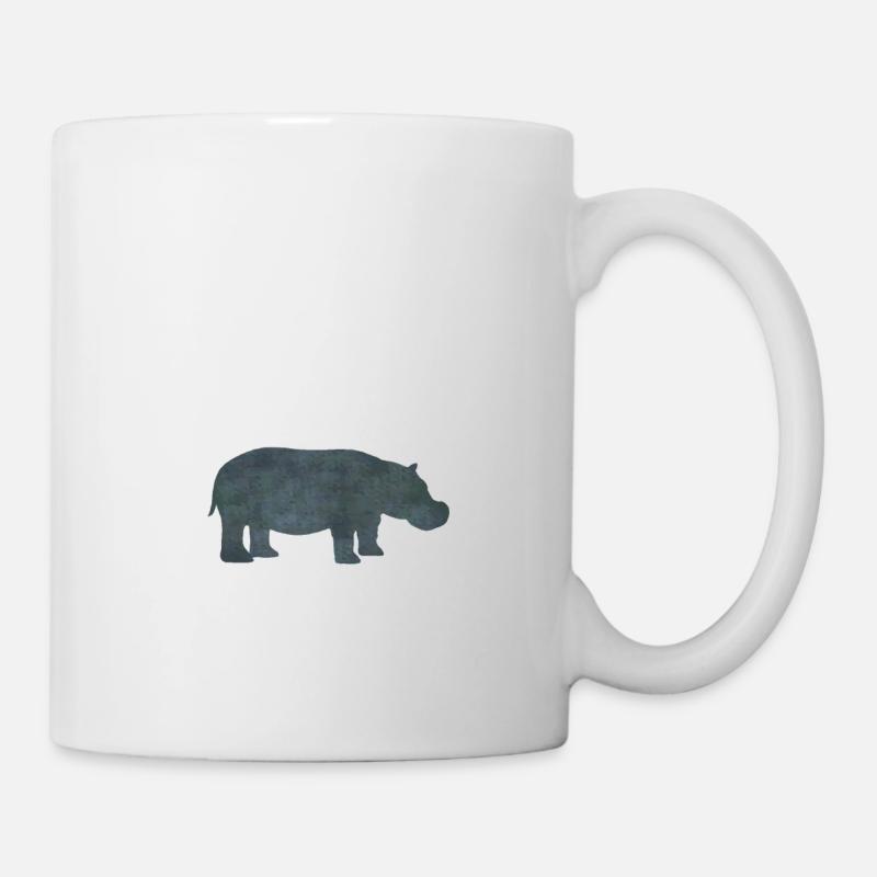 HIPPO - Tasse - Weiß