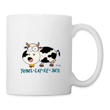 Yodeling cow - Mug - white - Right