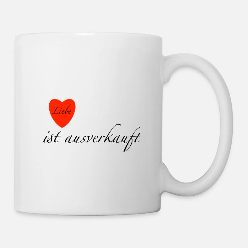love is sold out - Mug - white