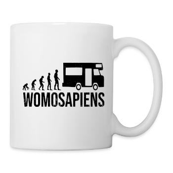 Womosapiens Wohnmobil Evolution - Tasse - Weiß - Rechts